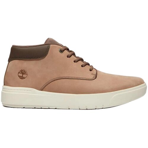 Timberland Gležnjarji Baskets Seneca Bay Mid Lace-Up cuir Siva Slike