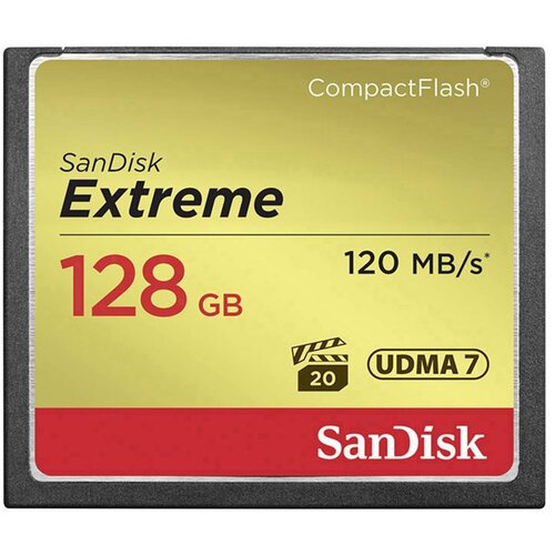 Sandisk Spominska kartica CF Extreme UDMA7 128 GB, VPG-20 Cene
