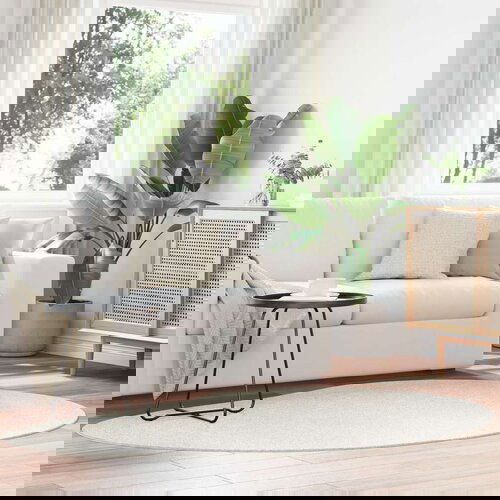  Tepih Krem 140x200 cm Poliester Protuklizni Cijene