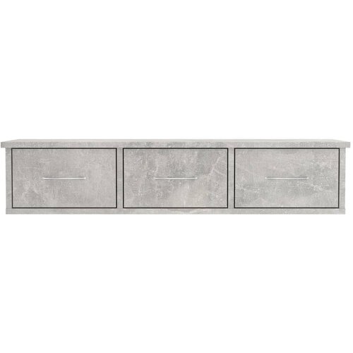  Zidna polica s ladicama 88x26x18,5 cm konstruirano drvo Slike