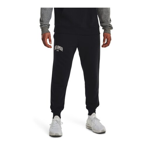 Under Armour UA Rival Fleece Wordmark Joggers, Black/Onyx White, (20489036) Cene