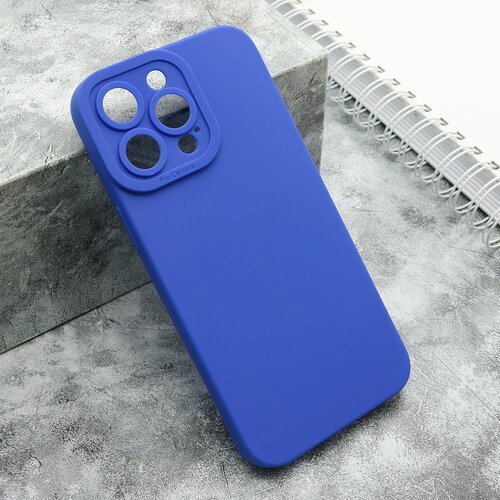 maska silikonska pro za iphone 15 pro max / tamno plava Slike