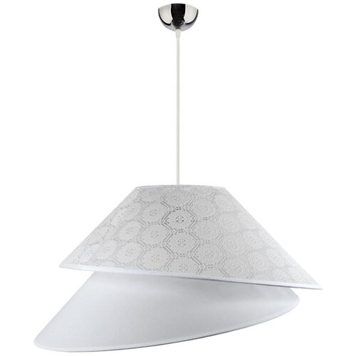  Duolla - Luster na sajli COCO 1xE27/40W/230V, prečnik 50 cm, bela Cene