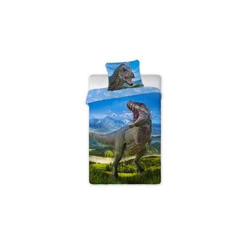 Baloo posteljina za decu dino t-rex 160x200+70x80cm Cene