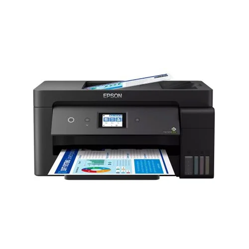 Printer EPSON EcoTank MFP L14150 A3 Print/scan/copy/fax 38str/min (24str/min color). Duplex (A4). ADF. USB, LAN , WiFi, Wi-Fi Direct