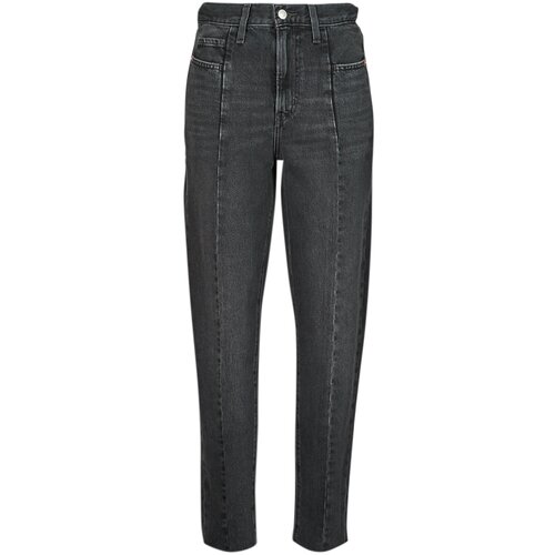 Levi's HW MOM JEAN ALTERED Crna Cijene