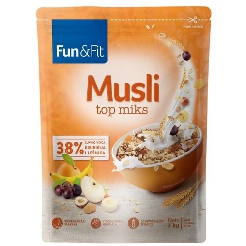 FUN&FIT Musli top 1kg Cene