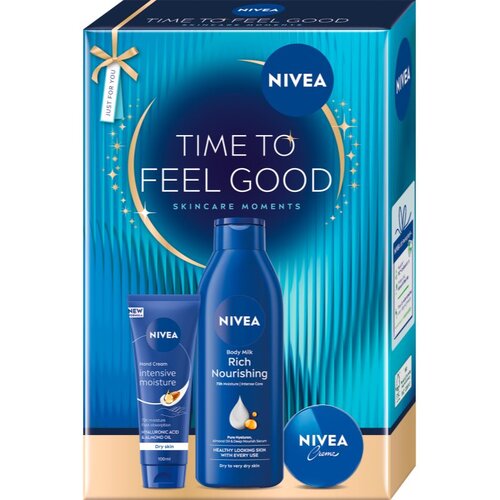 Nivea Time to Feel Good darilni set za prehrano in hidracijo Slike