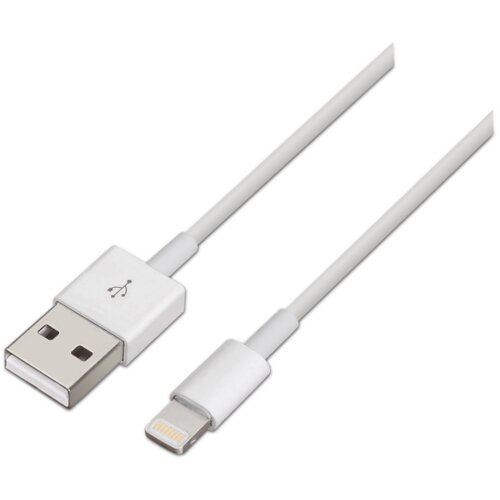 AISENS Kabel strele USB 2.0 Lightning M-USB A M Blanco 1,0M, (21090938) Cene