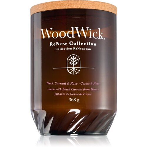 WoodWick Black Currant &amp;amp; Rose mirisna svijeća 368 g Slike