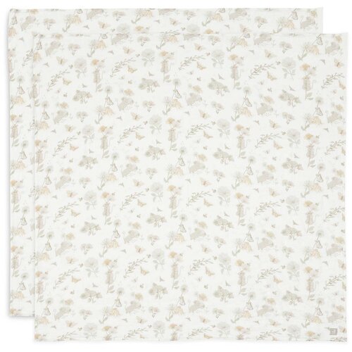 Jollein komplet 2 povijalnih pleničk 115x115 dreamy mouse Slike