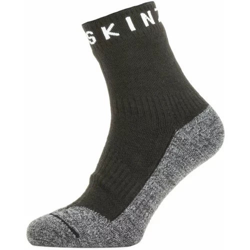 Sealskinz Waterproof Warm Weather Soft Touch Ankle Length Sock Black/Grey Marl/White XL