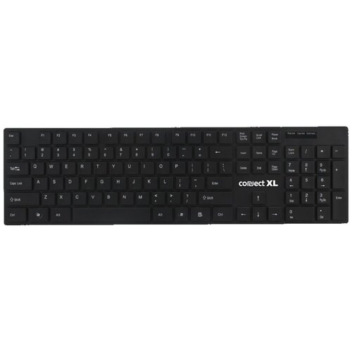 Connect Xl Tastatura sa multimedijalnim tipkama, USB, SLIM, crna boja &amp;ndash; CXL-K300 Slike