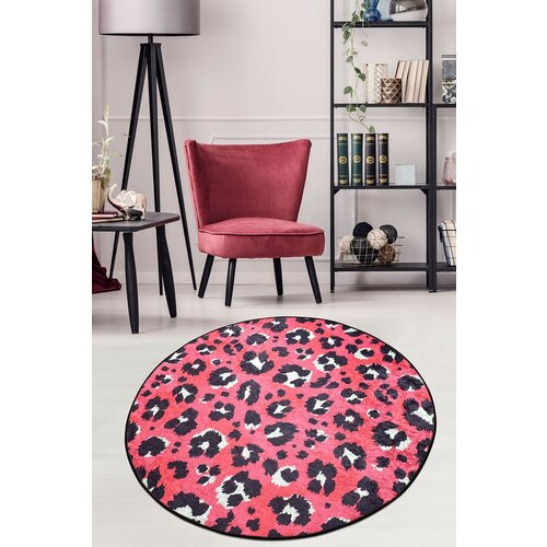 Conceptum Hypnose tepih leopard, Ø100cm, roze Cene