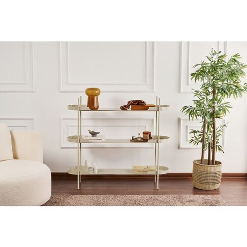 Hanah home Shb-016-B Taupe Multi Purpose Shelf Cene