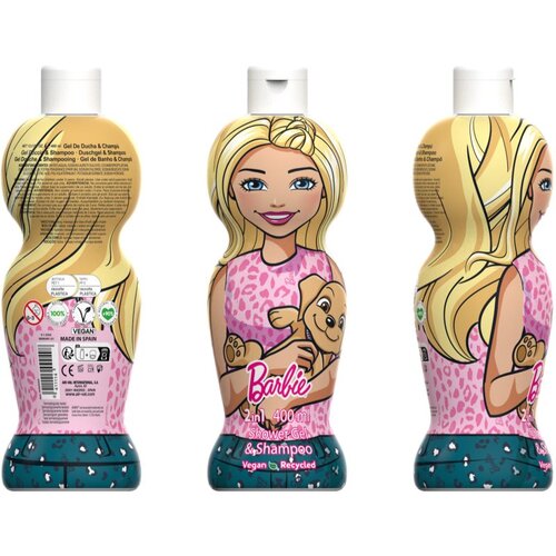 Barbie Kupka i &scaron;ampon DISNEY Barbie 400ml Cene