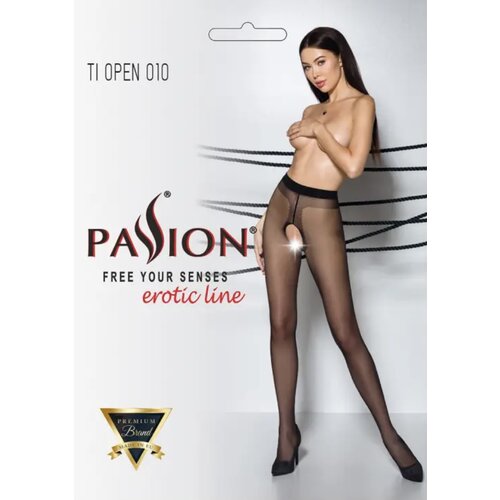  TIOPEN 010 black 1/2 i 3/4 (20 den) - Passion Slike