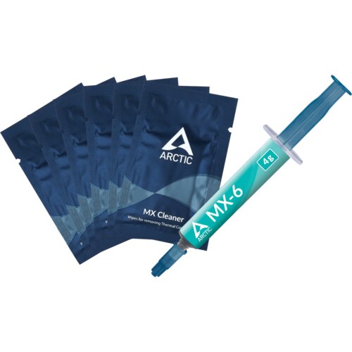 Arctic čistilne krpice MX Cleaner + MX-6 4g termalna pasta, (21051951) Slike