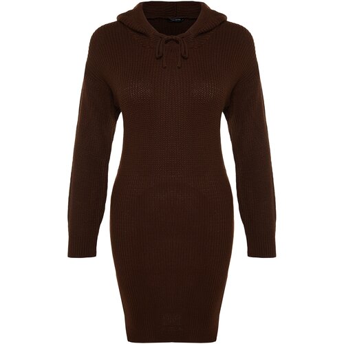 Trendyol Dress - Brown - Pullover Dress Cene