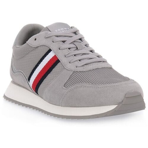 Tommy Hilfiger Nizke superge Prt Lo Runner Siva Slike