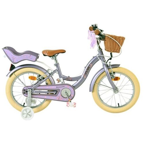 Volare Blossom dječji bicikl za djevojčice - 16" - ljubičasti - dvije ručne kočnice Cene