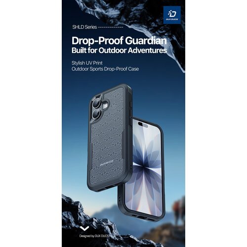 Dux ducis SHLD MagSafe maskica za iPhone 17 &amp;ndash; triangle Slike