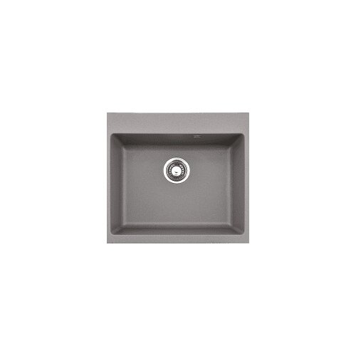 Inter Ceramic Sudopera usadna pravougaona 50x57x22,5 sifon 11cm granit siva+s1 Cene