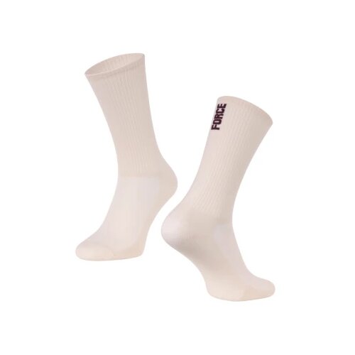Force Čarape LONGER SLIM, bež L-XL/42-46 Cene