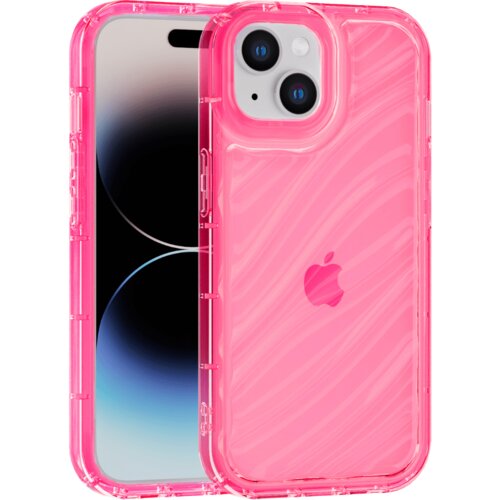 Apple aurora wave maska za iphone 14 plus - crvena Cene