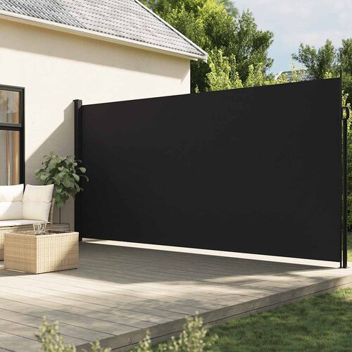  Bočna tenda na uvlačenje crna 220 x 600 cm Cijene