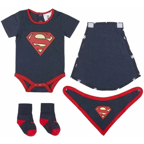 DC Comics Superman poklon set za bebe 6-12m