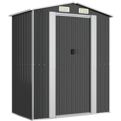 VidaXL Vrtna lopa antracit 192x108x223 cm pocinkano jeklo, (20956200) Slike