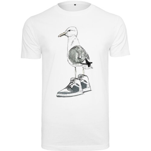 MT Men White T-shirt Seagull Sneakers Slike