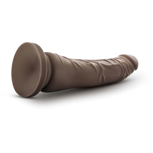 Dr Skin Dildo Dr. Skin, 22 cm, temno rjav Slike