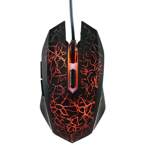 INF Žična mehanska igralna mi&scaron;ka z RGB osvetlitvijo in ergonomsko obliko Black, (5000093829) Cene