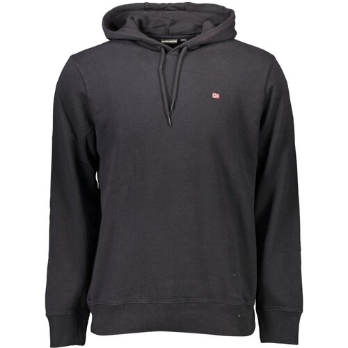 Napapijri SWEATSHIRT WITHOUT ZIP MAN BLACK Slike