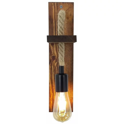All Design Stenska svetilka iz borovega lesa Galinos