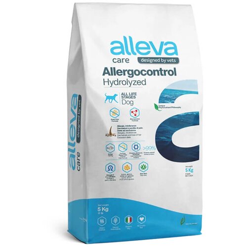 Alleva care veterinary line als allergocontrol - dijetetska hrana za pse sa hidrolizovanim proteinima za alergije i intolerancije (2kg, 5kg, 12kg) 5kg Slike