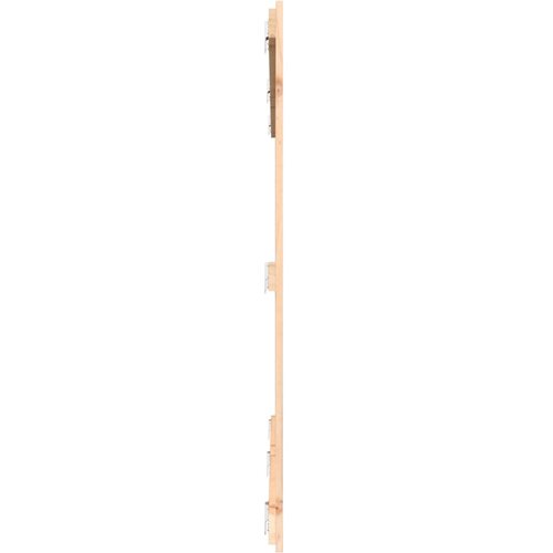  Zidno uzglavlje 204x3x110 cm od masivne borovine Slike