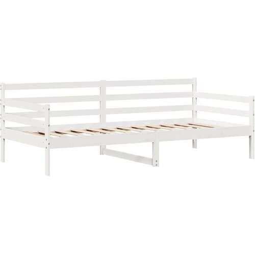 VidaXL Dnevni krevet s ladicama bez madraca 90x200 cm masivno drvo Slike