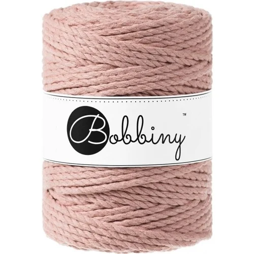 Bobbiny 3PLY Macrame Rope 5 mm Blush Konac