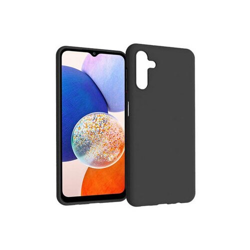 mobiline.si Gumijasti / gel etui Matte za Samsung Galaxy A14 - črni Cene