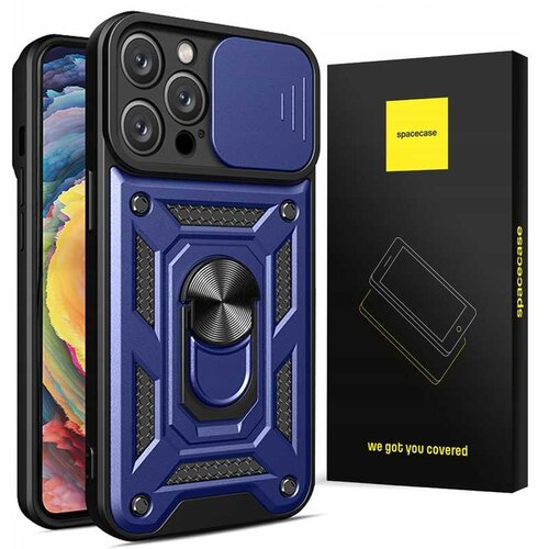 Spacecase OVITEK ZA TELEFON IPHONE 15 PRO CAMRING MODRA ZA MAGSAFE, (21963968) Cene