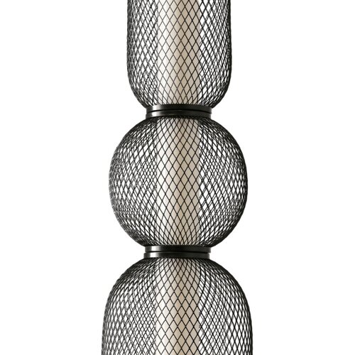  LED luster na sajli PUMA LED/15W/230V &amp;Oslash; 14 cm crna Slike