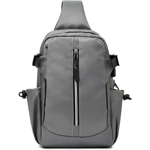 IZMAEL Torba za struk s USB punjenjem LE-25623 - Siva Slike