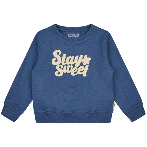 STACCATO Sweater majica morsko plava / žuta / rosé