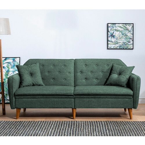 terra-green green 3-Seat sofa-bed Slike