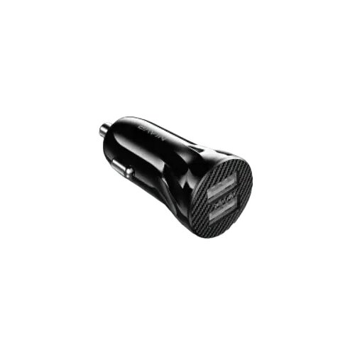 BAVIN Auto punjač 2xUSB + kabl Type-C crna - PC979 ( 90056 ) Slike