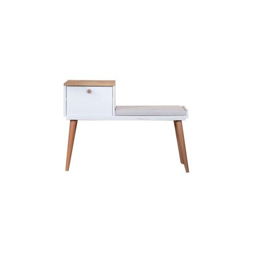 Hanah home klupa bohem, 55x150x2,2 cm, bela Slike