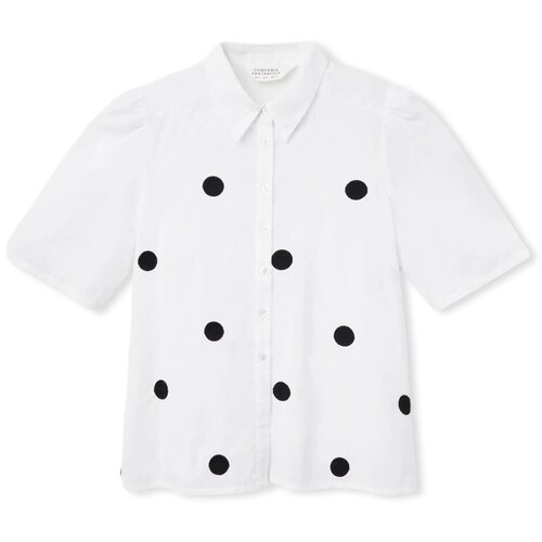 Compania Fantastica Topi &amp;amp; Bluze COMPA&amp;Ntilde;IA FANT&amp;Aacute;STICA Shirt 41059 - White Bela Slike